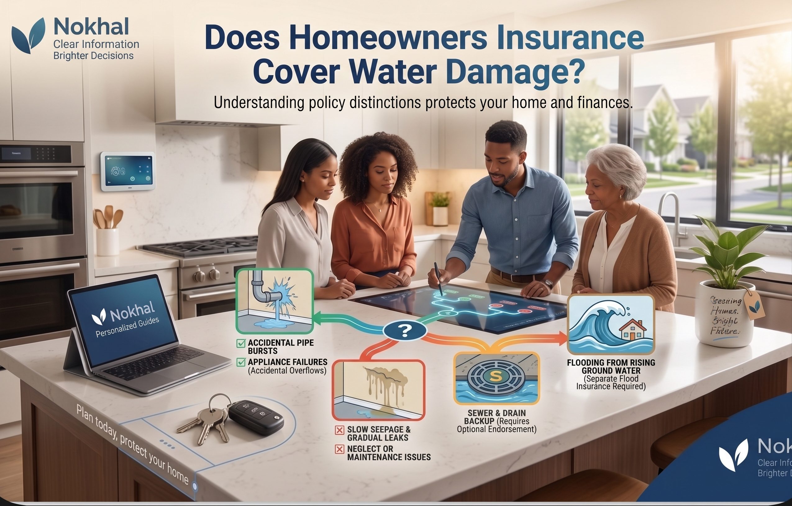 Water damage home insurance educational guide