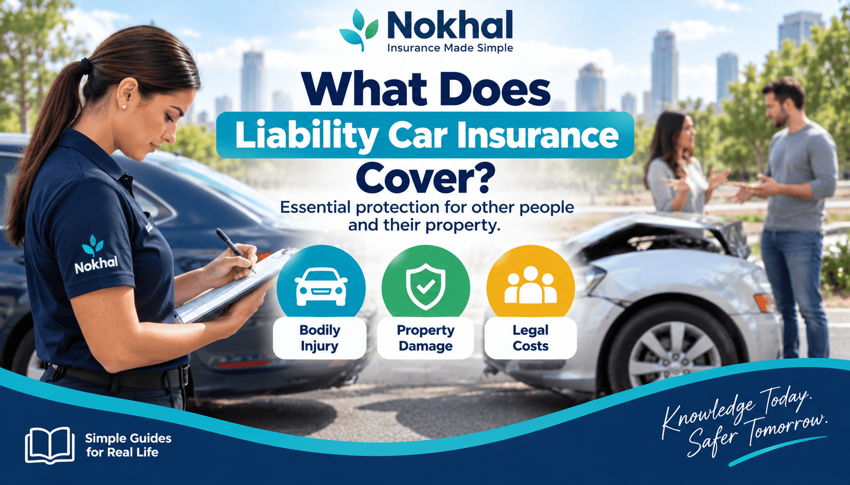 Guide explaining what liability car insurance covers