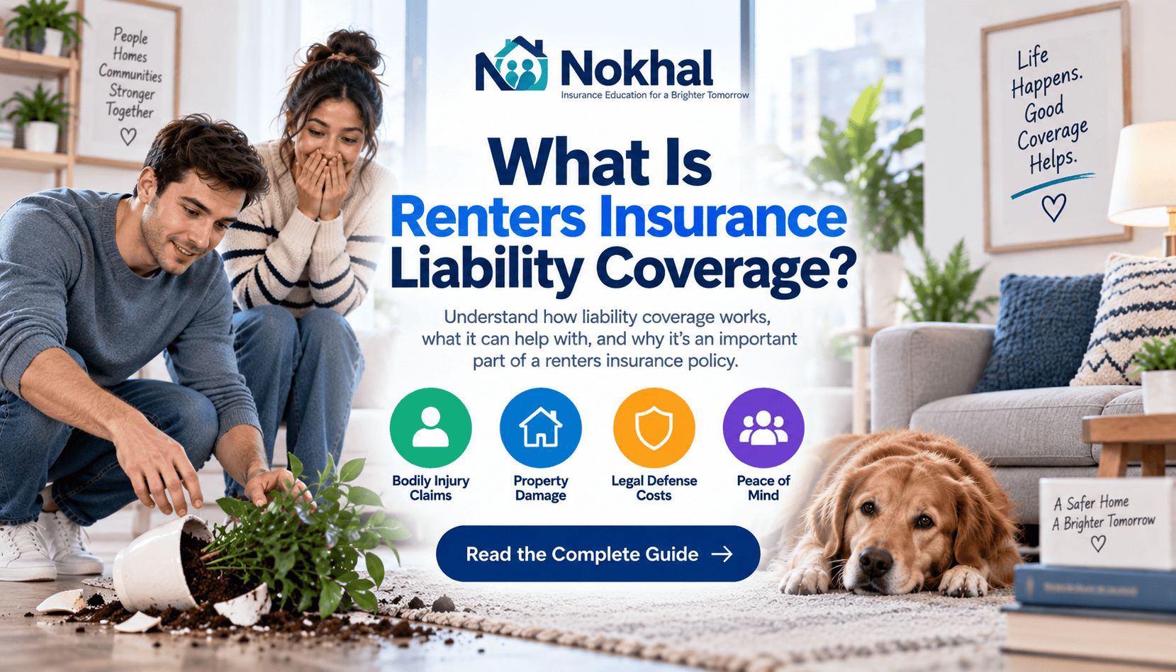 What is renters insurance liability coverage