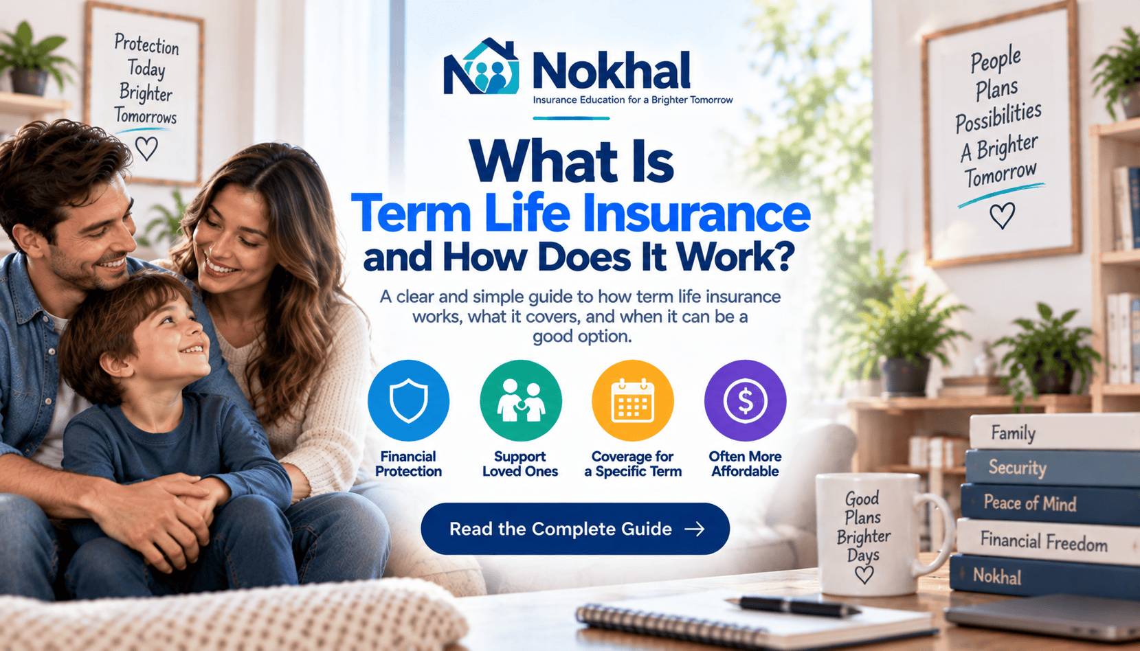 What is term life insurance and how does it work
